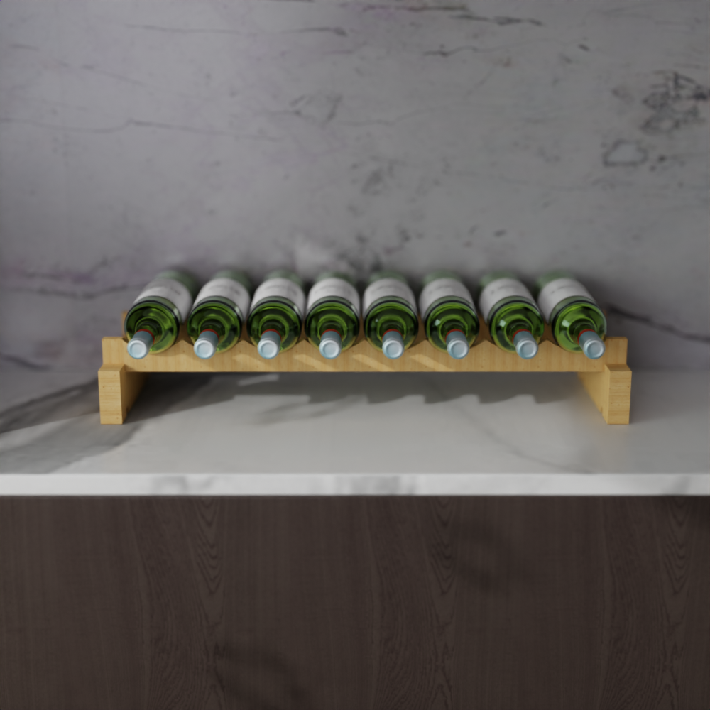 8 Bottle Modular Wine Rack