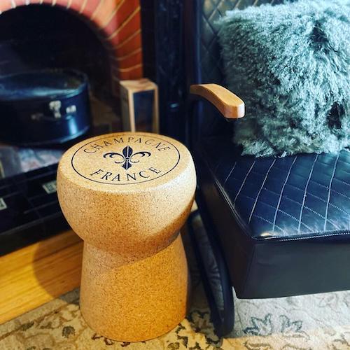 Wine Stash Cork Stools. Available now with Wine Stash. 100% FSC Certified Cork available now all throughout London and the UK