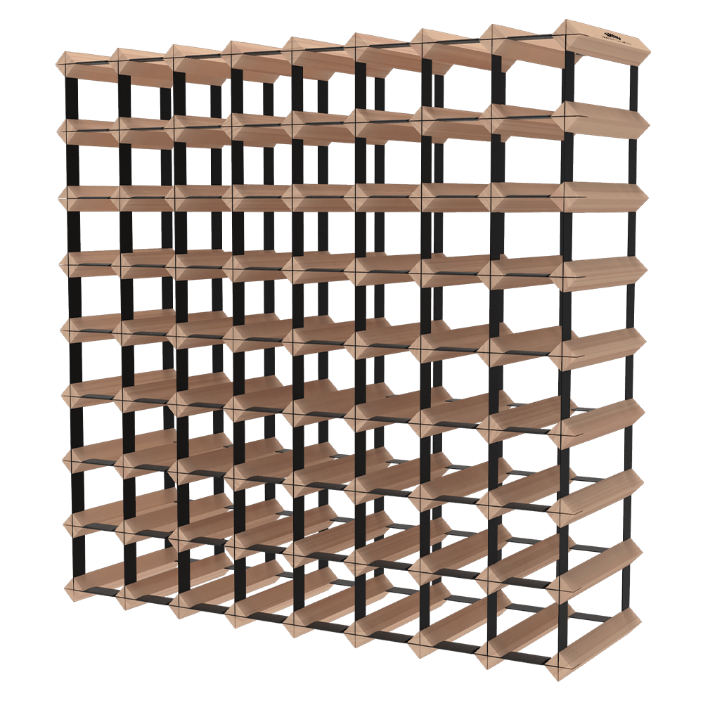 72 Bottle Timber Wine Rack - Wine Stash