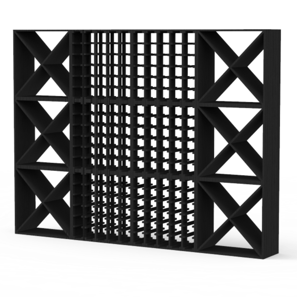 Wine Cellar Kit - 324 Bottles - Black Finish