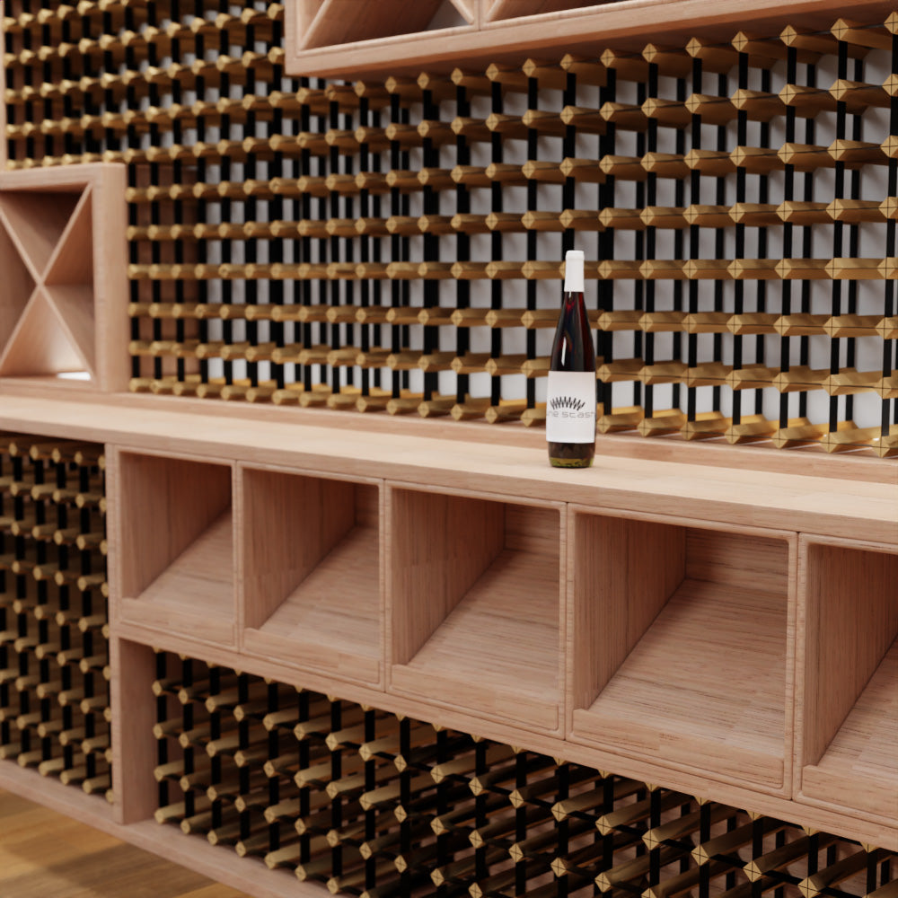 Single Bottle Display Wine Cubes