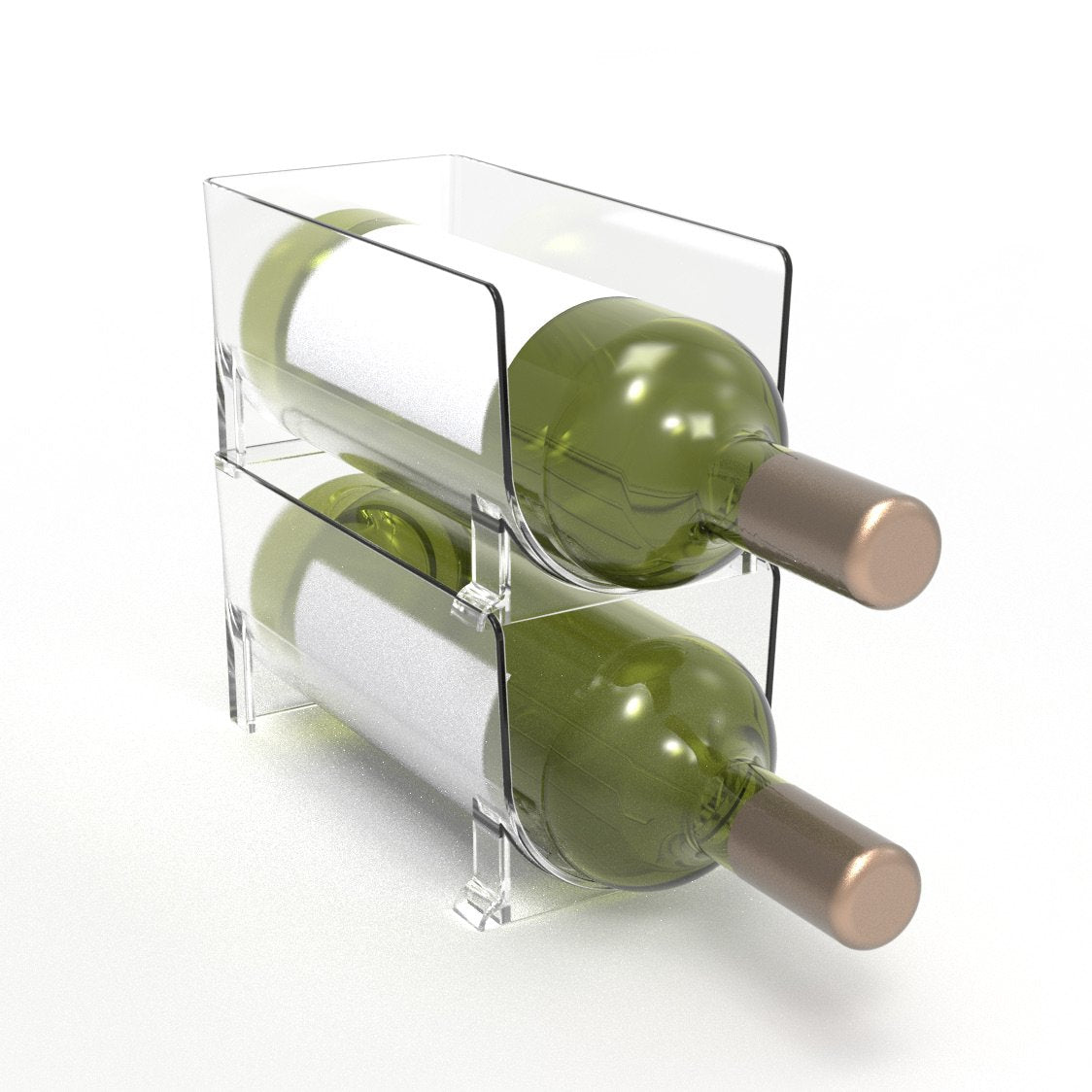 Wine Stash Fridge Stackable Wine or Drink Bottle Holder - Wine Stash UK