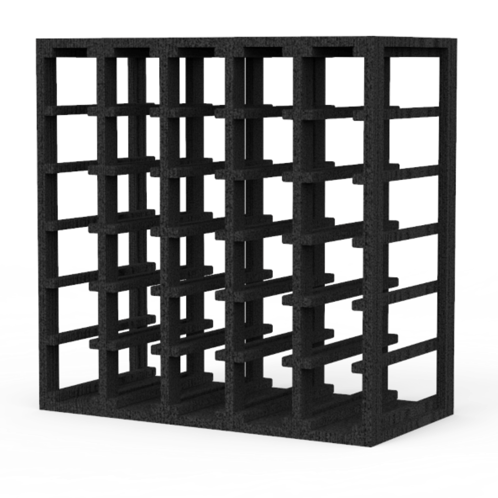 Lattice Cube - Black Finish